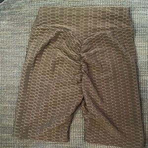 Textured Scrunch Forever 21 Workout Shorts